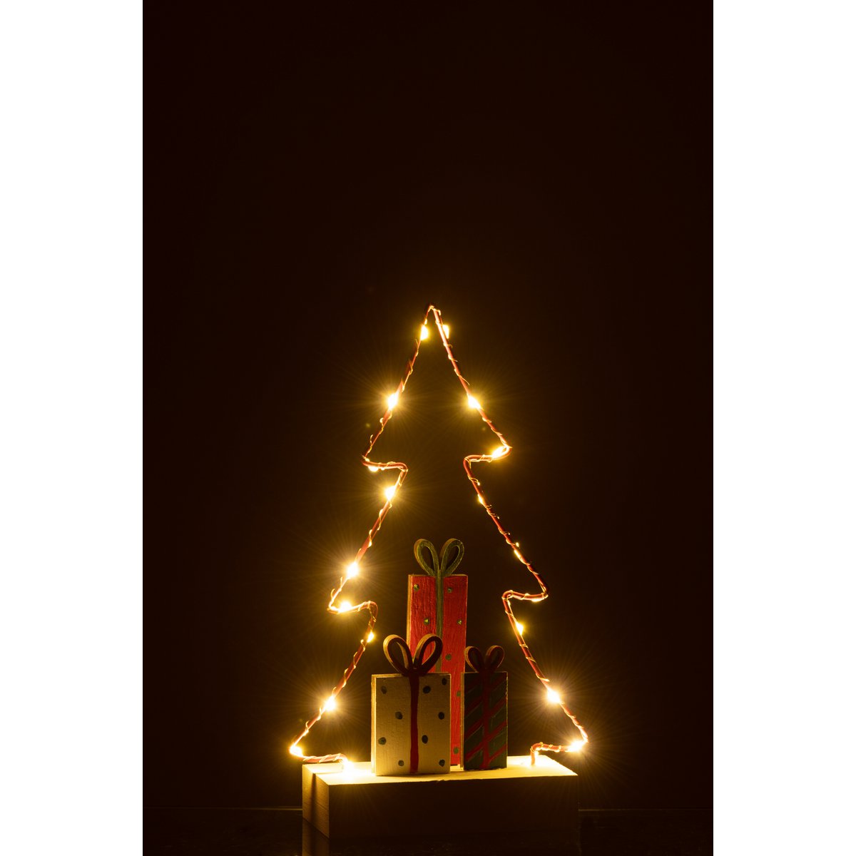Vue d'ensemble du sapin de Noël décoratif J-Line