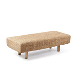 Le banc en jacinthe d'eau