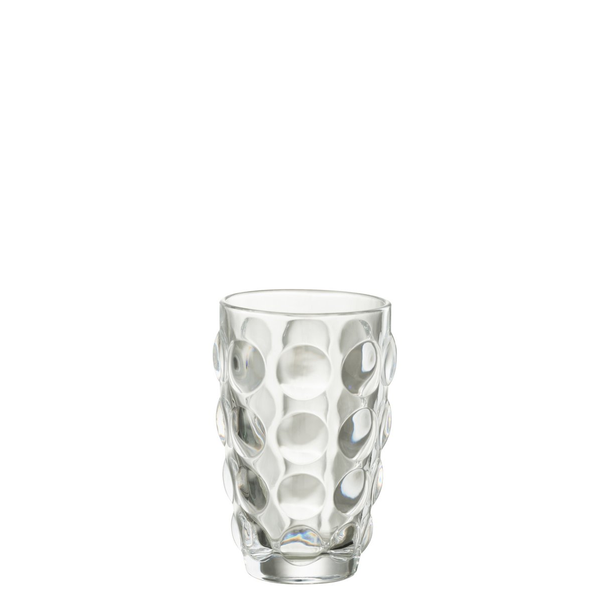Verre J-Line Bubbel Longdrink - Présentation sur table moderne