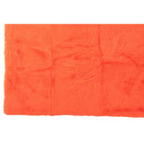 Détail de la texture de la couverture J-Line Cutie, polyester orange