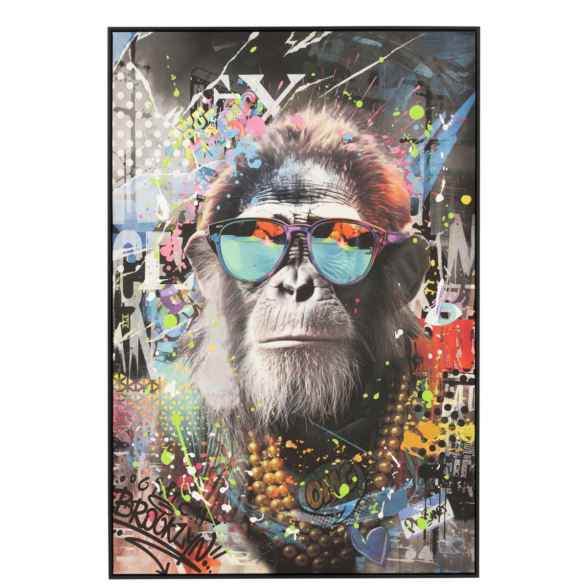 Tableau J-Line Singe - décoration murale moderne et artistique