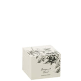 Bougie parfumée J-Line bois de bergamote - vue de face, design moderne et élégant.
