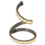 Lampe de table à LED "ligne de boucle" H: 20 cm