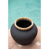 Le Vase Styly - Noir Naturel - M
