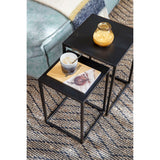 Ensemble de tables d'appoint Goa Noir