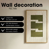 Décoration murale Vert