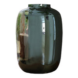 Vase en verre gris brillant Artic
