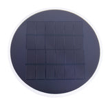 LED SOLAIRE LED "Ada" noir pour l'extérieur, lampe de table à LED en métal et en plastique 22,5 x 16 cm