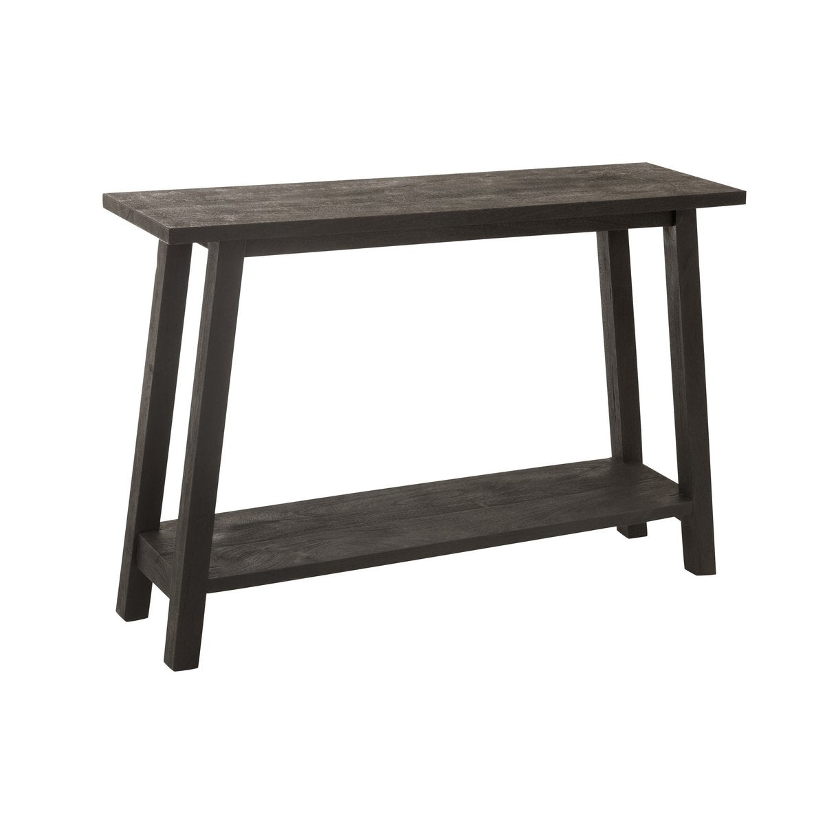 Console J-Line en bois de manguier noir vue de face