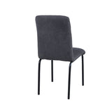 Chaises noires modernes dans un intérieur contemporain