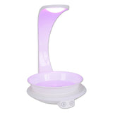 LED PLANT Tablet Light 24 cm de haut, en métal et en plastique en blanc, avec LED intégrée