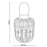 LED Decol Light "Korbinien" H: 42,5 cm