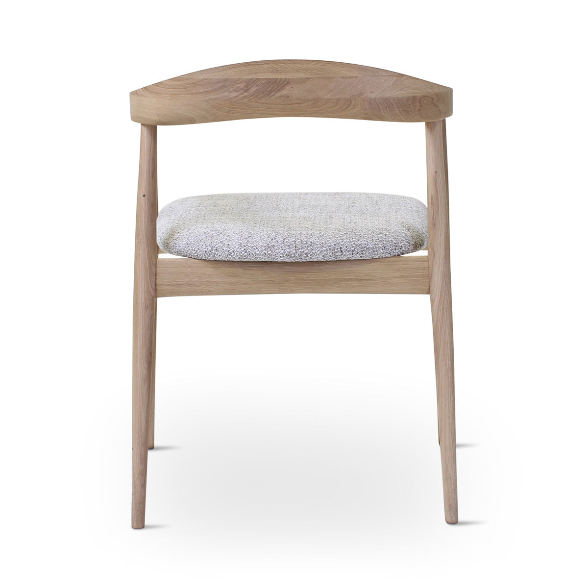 Coussin d'assise gris de la chaise Pura