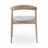 Coussin d'assise gris de la chaise Pura