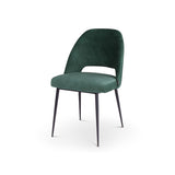 Chaise Joy avec pieds en métal noir