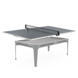 Conversion top ping-pong Cornilleau posé sur un billard