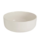 Bol en porcelaine blanc J-Line, vue latérale montrant sa finition lisse