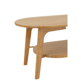 Détail du matériau rotin de la table basse Namboo J-Line