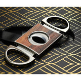 Set cendrier à cigares en granit marron et noir