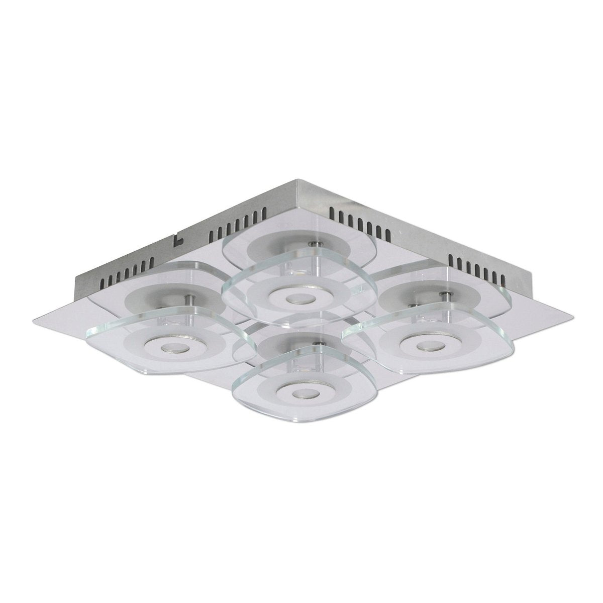 Applique LED Lucca - vue de face avec éclairage doux