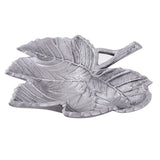 Boîte maître de feuilles décorative BOLL DE 18 PARTES BOLS ENFAGE ALIMINUM GOR OU SIGNE LAGE Shelt