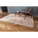 Tapis Eco - Suleiman Grey - Tapis marron et gris