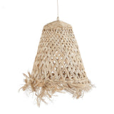Le Pendentif Méduse Abaca - Naturel - M