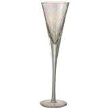 Verre à champagne J-Line Oneffen, design élégant en verre blanc
