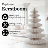 Sapin de Noël décoratif Blanc