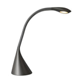 Lampe de table à LED Alf avec bras ajustable en métal noir
