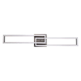 Lampe à plafond CCT LED + "BANTY" RVB-Backlight avec de nombreuses fonctions, 115 cm de long, y compris la télécommande