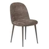 Mink de chaise d'oeuf (ensemble de 2)