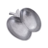 Coquille décorative de pomme en or pomme ou aluminium argenté