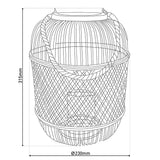 LED Decol Light "Korbinien" H: 31,5 cm