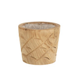Pot de fleurs J-Line en bois naturel, design scandinave, Ø 20 cm