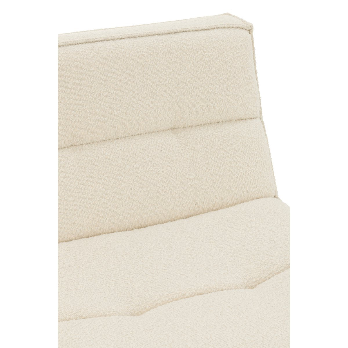 Détail du matériau en bois du fauteuil J-Line Running Square