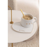 Table d'Appoint Disc J-Line sur pied, mise en scène