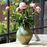 Vase - Lesse vert pastel métallisé