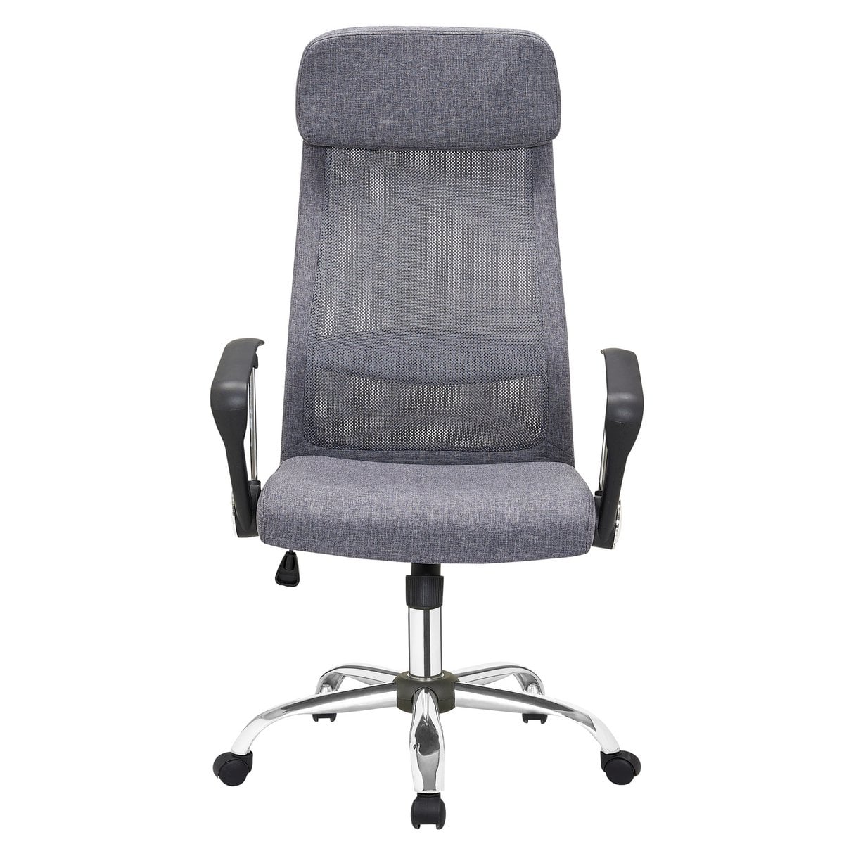 Chaise de bureau grise Moebilia avec design moderne