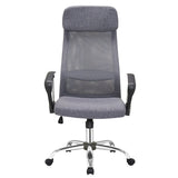Chaise de bureau grise Moebilia avec design moderne