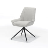 Chaise Montana - Tissu en peluche en peluche - Turne noir