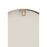Miroir J-Line doré, détail du cadre en verre