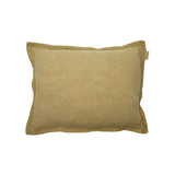 Coussin en lin gingembre