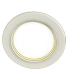LED Plafond LAMP "Point" Ø 12,5 cm, LED fermement intégrée avec 7 watts, lumière blanche chaude, dimmable à l'aide d'un gradateur de phase / section
