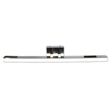 Miroir LED Light "Vareta" Métal et plastique en chrome avec des LED fermement installées
