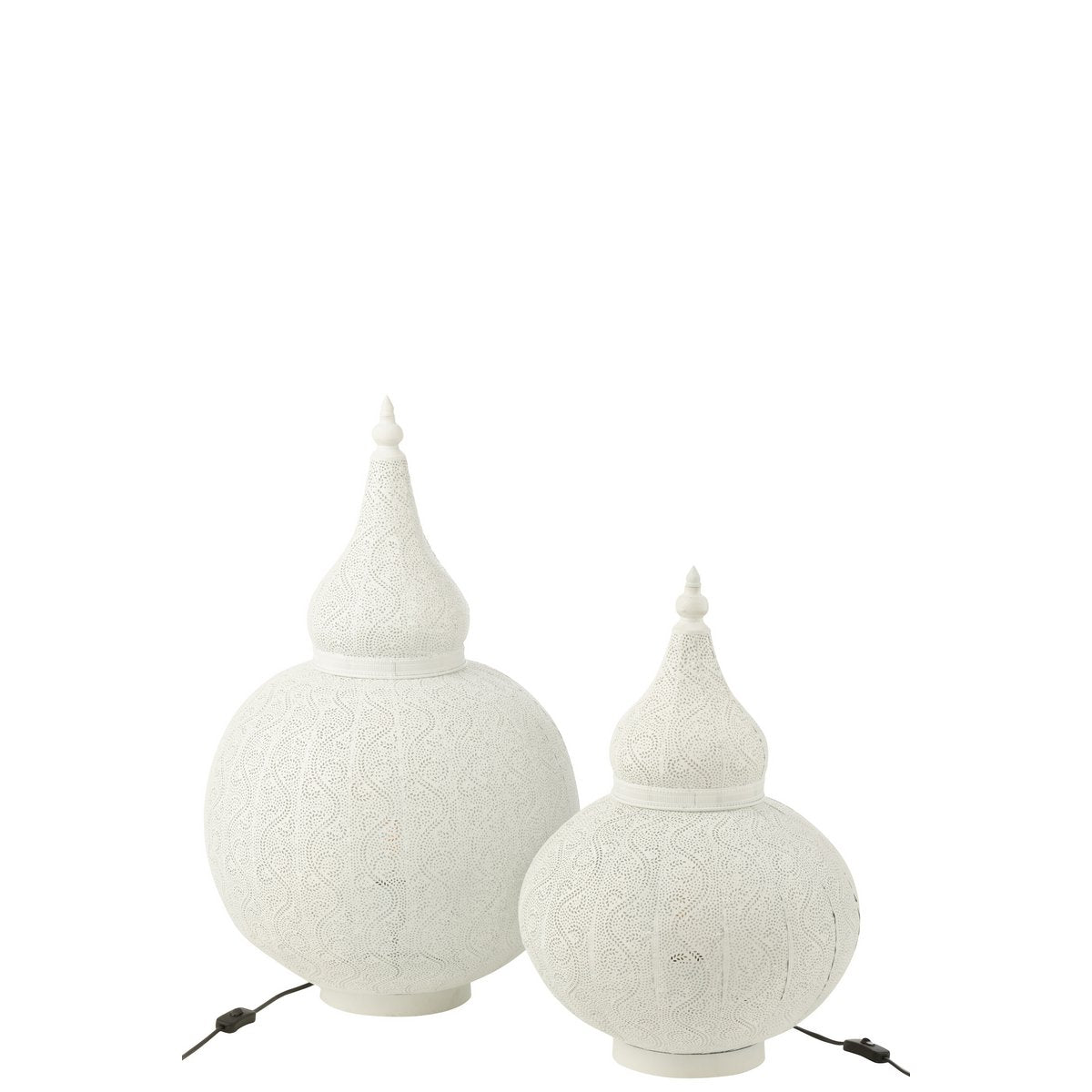 Vue latérale de la lampe J-Line Aladin sur pied
