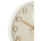 Horloge murale J-Line contreplaqué/MDF grande
