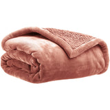 Maxi plaid Michka Terracotta 180 x 220