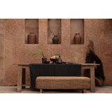 La Nappe Toscane - Noir Naturel - 150x250