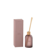 Détail du packaging des bâtonnets parfumés Figue Frivole, design luxueux